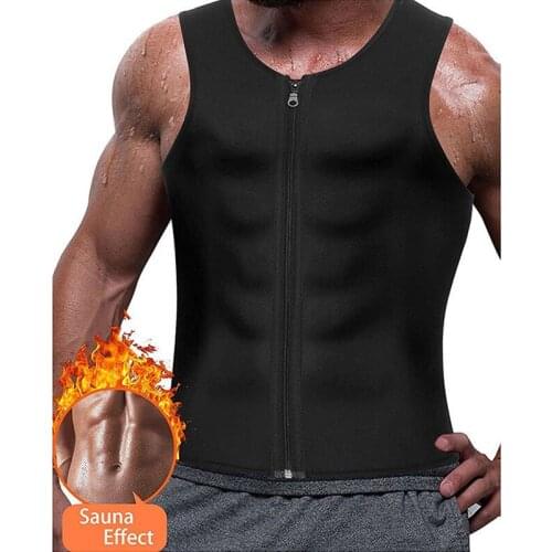 Men Body Shaper Gym Tank Top Men Bodybuilding Men Gym Neoprene Sauna Debardeur Homme Vest Sauna Ultra Sweat Shirt Slimming Tank