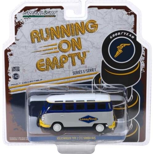 GreenLight 1:43 Volks wagen VW Type 2 (T1) Samba Bus Collection Metal Die-cast Simulation Model Cars Toys