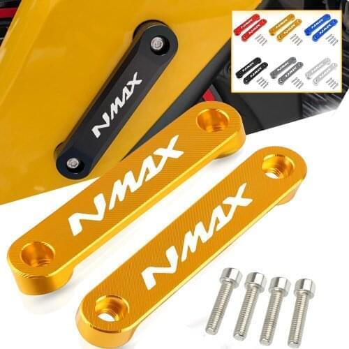 CNC Motor Scooters 2017-2019 XMAX 300 400 X N MAX Front Axle Coper Plate Decorative Cover For Yamaha Nmax 125 155 2017 2018 2019