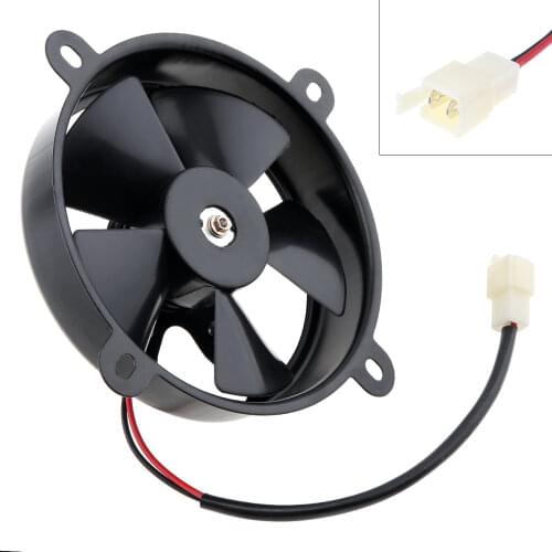 Motorcycle Cooling Fan 150cc Four-Angle Iron Fan ATV Motorcycle Radiator Accessories for Motorcycle / Motorbike / ATV
