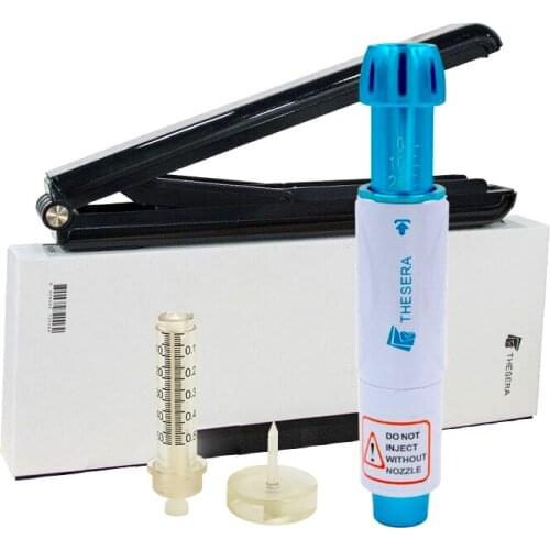 Professional Sterile Hyaluronic Acid Pen Atomizer Ampoule Head Syringe Lip Filler Anti Wrinkle Injection Mesotherapy Beauty Gun