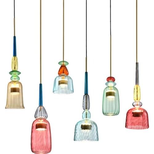 Modern led glass ball hanglamp pendant lights pendant light chandelier pendant lights bedroom dining room