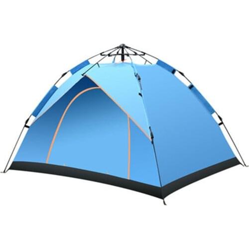 Camping Pop Up Tent Reactive Family Tent Automatic Double Layer Tent for Outdoor Hiking ASD88