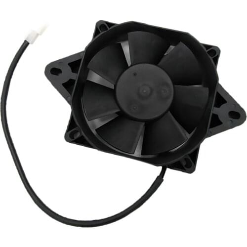 1 Piece Brand New Radiator Thermo Electric Cooling Fan 12V for 150cc 250cc Dirt Bike ATV Buggy Black