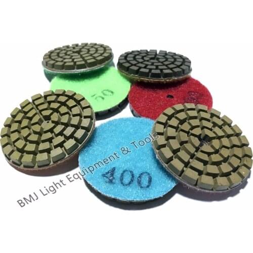 2 units/lot 2 inch 50mm wet polishing pad for marble stone granite concrete glass