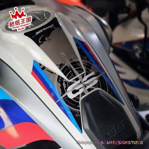 For BMW Motorrad R1200GS 2013 2016 kit tank pads Motorcycle Motorbike Decals Waterproof Stickers M 23