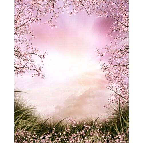 Newborn Photography Background Vinyl Backdrops for Photography Background Spring Flowers With Digital Printed Photo Studio