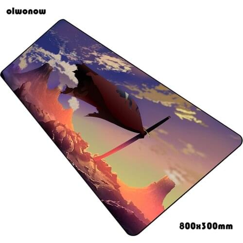 Gurren lagann mouse pad Gift pad to mouse notbook computer mousepad Fashion gaming padmouse gamer laptop 80x30cm mouse mats