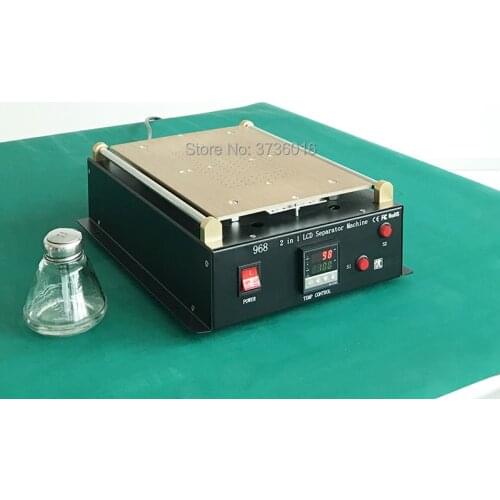 Max 14 Inch Tablet Manual Wire Lcd Separator Lcd Screen Separator Build In Vacuum Pump Heating Plate For Tablet For Ipad Screen