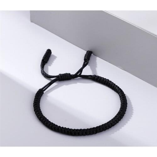 Trendy Tibetan Buddhist Handmade Knots Rope Budda Bracelet for Women Men Love Lucky Charm Prayer Bracelets&Bangles Friends Gifts