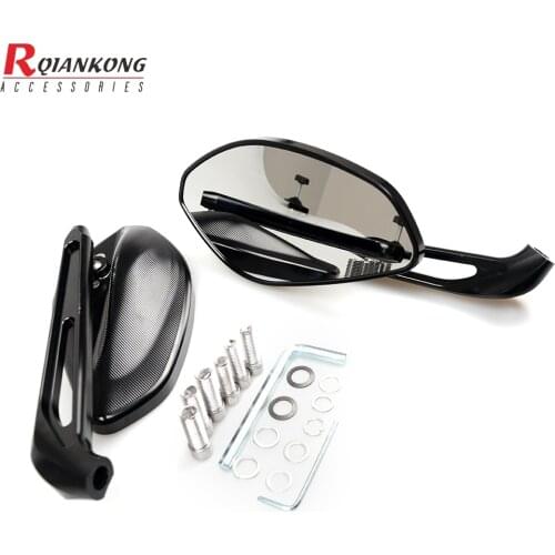 Motorcycle Rearview Side Mirrors For Ducati Monster 600 620 750 900 1098 1100 S2R S4 Multistrada 1100 Hypermotard 1100 EVO S