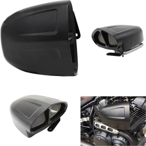 Motorcycle Air Cleaner Assembly Black Replacement for Yamaha XV950 Bolt Repair