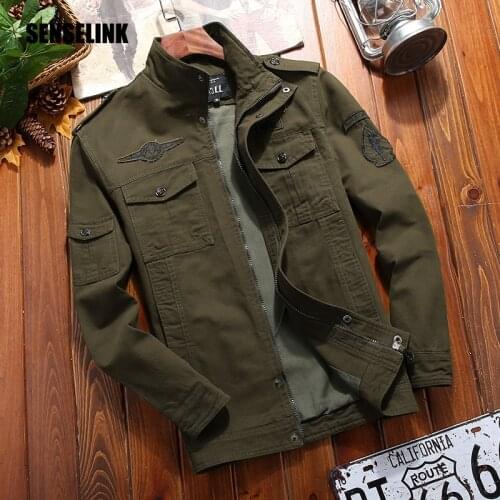 Mens Military Jacket Bomber Male MA-1 Jacket 2020 Army Autumn And Winter Warm Denim Brand Casual Clothing Oversize Slim 6XL
