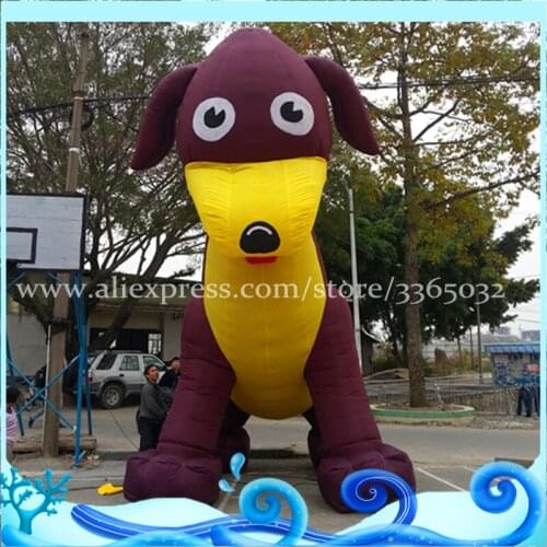 Inflatable dog animal for advertising,inflatable cartoon,advertising inflatables