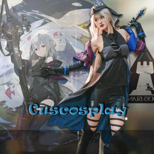 New Game Arknights Skadi Cosplay Costume Outfit Halloween Carnival Uniforms Costumes Women Female Christmas Fancy Party Dress