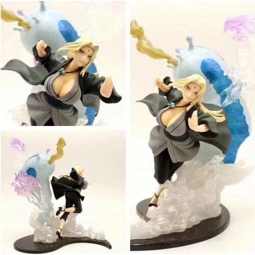 New anime Naruto zero Tsunade Naruto Fetters Fighting action humanoid Toy decoration model boxed childrens gifts Collectibles