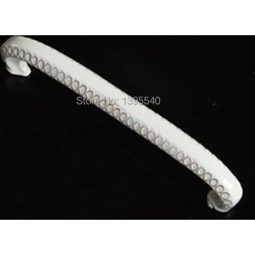 New 2pcs 128mm Cabinet Wardrobe Handle Ivory White Closet Drawer Handles Euro-Style Bedroom Furniture Door Knobs Shoesbox Pulls