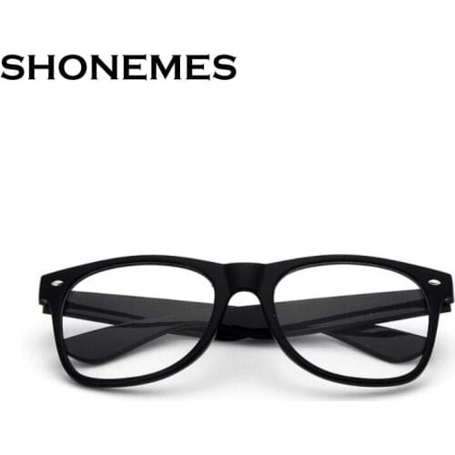 Vintage Men Women Plain Eyeglasses Lightweight Transparent Frame Brand Designer Male Female Glasses Eyewear Clear Frames