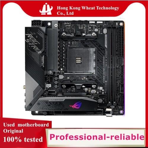 MINI-ITX ITX For ASUS ROG STRIX X570-I GAMING Motherboard Socket AM4 X570 Original Desktop Mainboard Used Mainboard