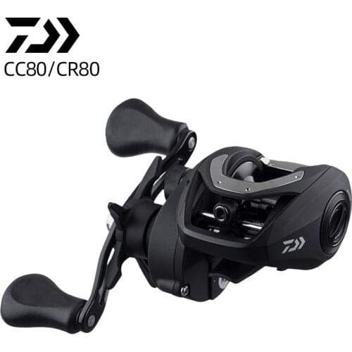 DAIWA CC80/CR80 Baitcast Reel Fishing Reels Gear Ratio 6.8/7.5 Drag 7KG