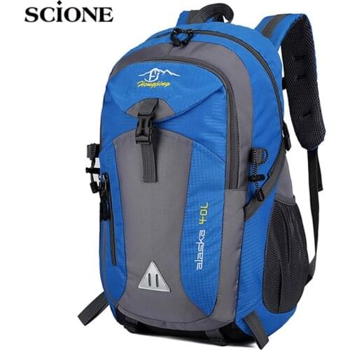 Sports Hiking Backpack Camping Bag Rucksack Male Men Women Waterproof Traveling Mountaineering Biking Blaso Mochila Tas XA868WA