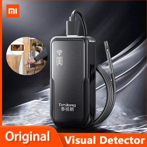 New Xiaomi TESLONG Smart Visual Detector 5.5mm Dual Lens Endoscope Camera 1080P Pipe Car Home-appliances Inspection Borescope