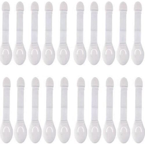 10Pcs/Lot Child Lock Protection of Children Locking Doors for Childrens Safety Kids Safety Plastic Protection Safety Lock