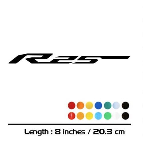 2X NEW Motorcycle sticker bike Fuel tank Wheels helmet fairing Luggage MOTO car accessories reflective sign decal For YAMAHA R25