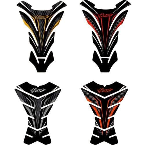 3D Carbon-look Motorcycle Tank Pad Protector Decal Stickers Case for Honda Hornet CB600F CB650F CB250 CB1000R