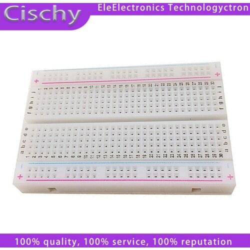 400 Tie Points Solderless 8.5CM x 5.5CM PCB Breadboard Mini Universal Test Protoboard DIY Bread Board Bus Test Circuit Board