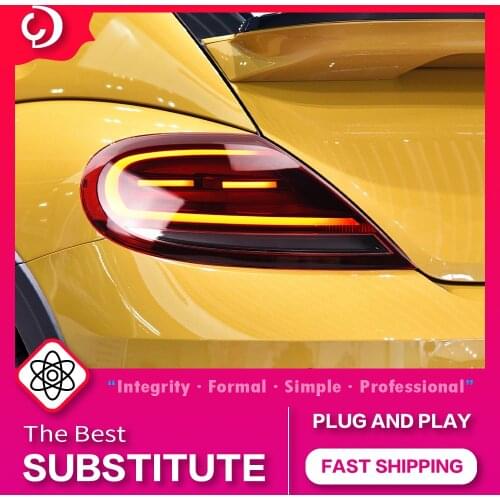 AKD Car Styling Taillights for Beetle 2013 2014 2015 LED Tail Light DRL Tail Lamp Turn Signal Rear Reverse Brake