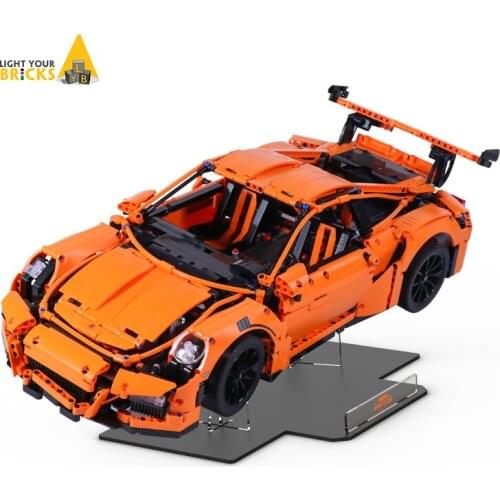 The Acrylic display stand for High-tech 42056 GT3 RS Super Racing Car toys building blocks(display stand only)