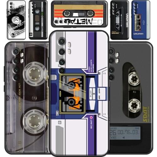Retro Cassette Tape Case For POCO M3 Pro F3 POCO X3 Pro Cover For Xiaomi Mi 11 Ultra 9T 10T Pro Note 10 Lite