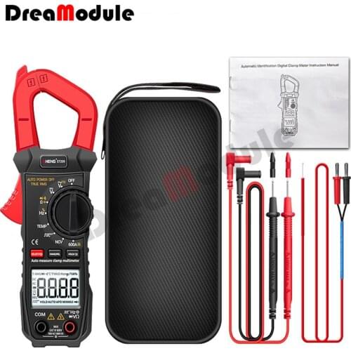 ST209 6000 Counts True RMS Digital Professional Multimeter Clamp DC/AC Current Clamp Tester Meters Voltmeter Auto Range