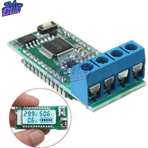 18650 Li-ion Lithium Battery Digital Voltmeter Voltage Tester Monitor Universal LCD Backlight 2.8-30V 10A Capacity Indicator