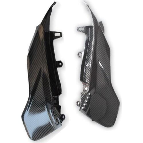 For Honda CB650F CB 650F 2017 2018 2019 Motorcycle Matte Black & Carbon Side Plate Cover Two Styles Accessories