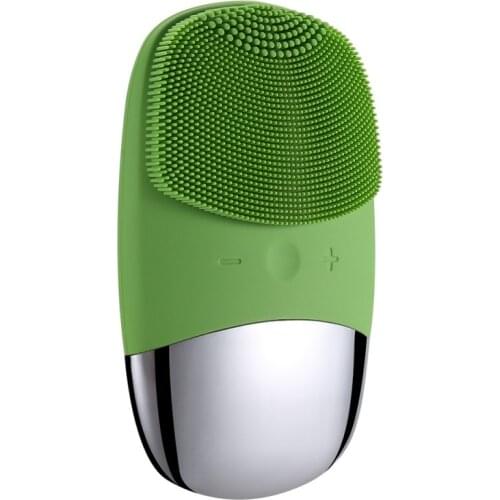 Face Cleaning Washing Machine Mini Electric Massage Brush Deep Pore Cleaning Waterproof Silicone Cleansing Tools