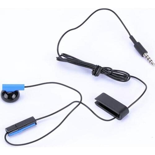 Gamepads Earphone for PS4 Game Handle Headset support LIVE Chat with Microphone Single Earbuds
