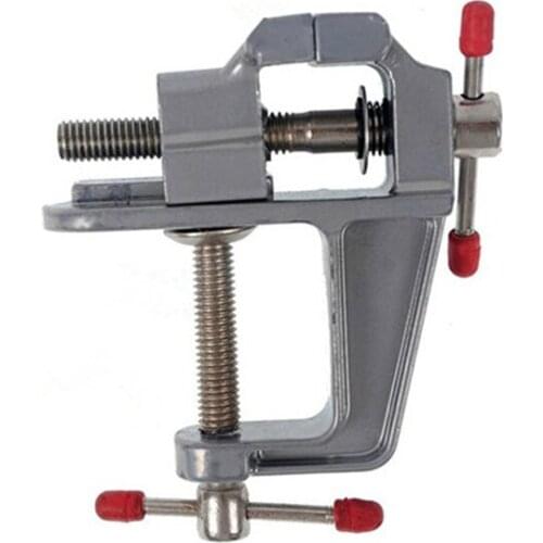 Small Desktop Vise Mini For Welding DIY Auxiliary Model Tool Table Vise Aluminum Alloy