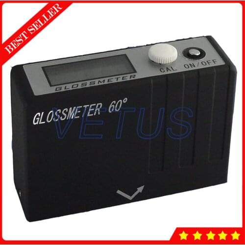 Metal Gloss Meter Tester Glossmeter 60 Degree Digital Surface Paints Coatings Plastics Measurement Range 0-199.9Gs SGT60