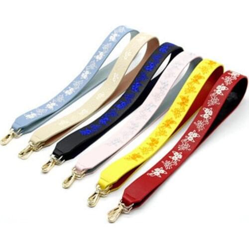 Foreign trade new crossbody bag with personalized embroidery lady shoulder belt high-grade PU leather bag with accessories