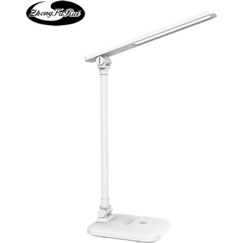 Table lamp charging led students learn to read bedroom bedside table lamp touch dimming charging table lamp book lamp