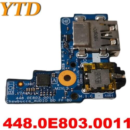 Original for HP Pavilion x360 14-cd0007ca 14-cd series audio board 448.0E803.0011 tested good free shipping