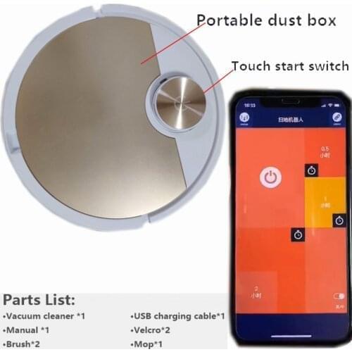 2020 Upgrade Smart Robot Vacuum Cleaner 2000Pa App Remote Control Vacuum Cleaner Home Multifunctional Wireless Sweeping Robot