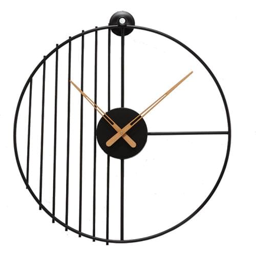 Modern Creative Wall Clock Modern Design Metal Watch Living Room Large Luxury Silent Clocks Wall Home Decor Decoration Gift