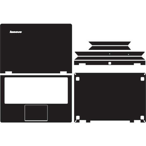 Special Leather Carbon fiber Vinyl Skin Stickers Cover guard For Lenovo IdeaPad Yoga 13 13.3" 2012 release 1st generation