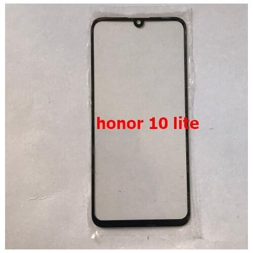 50Pcs LCD Front Outer Screen Glass Lens Touch Panel Replacement Repair Part For Huawei Honor 10 Lite
