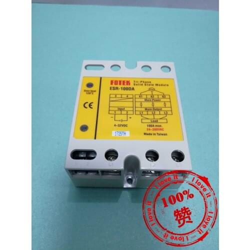 Three-phase high power solid state module ESR-100DA solid state relay