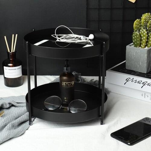 Bathroom storage rack double washbasin cake rack