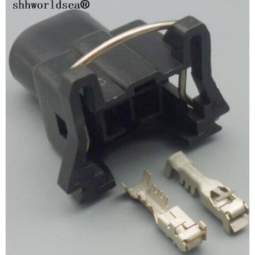 Worldgolden 3.5mm 5/30 /100 sets for Ev1 Obd1 Fuel Injector nozzle plug 2p Connector Plug for Tpi Lt1 Ls1 Ls6